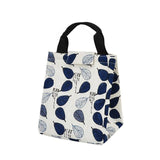 Sac Glacière Fashion Lunch Bag - Bleu Feuilles