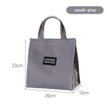 Sac Glacière Small French Style - Gris